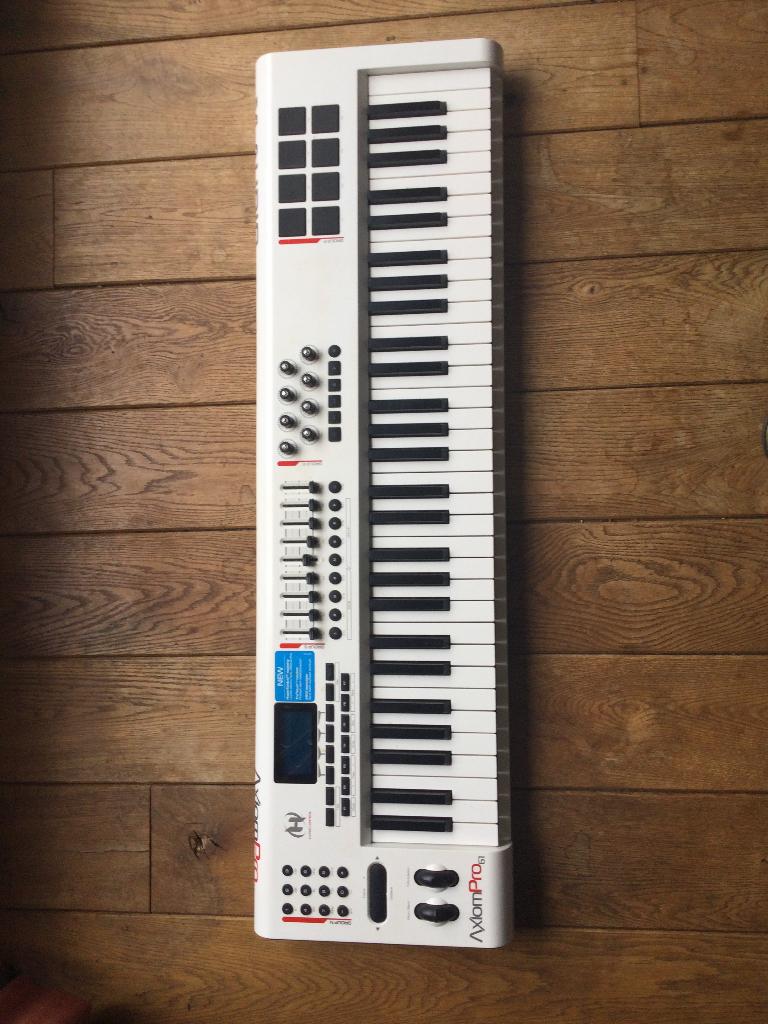 M-audio axiom pro 61 usb keyboard, Overige merken, Ophalen of Verzenden, Midi-aansluiting, 61 toetsen