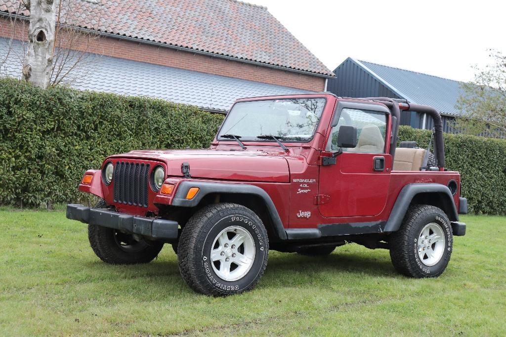 Jeep Wrangler TJ 4.0 6 cilinder / 4wd/hardtop/1999, Auto's, Automaat, Particulier, Wrangler, 177 pk