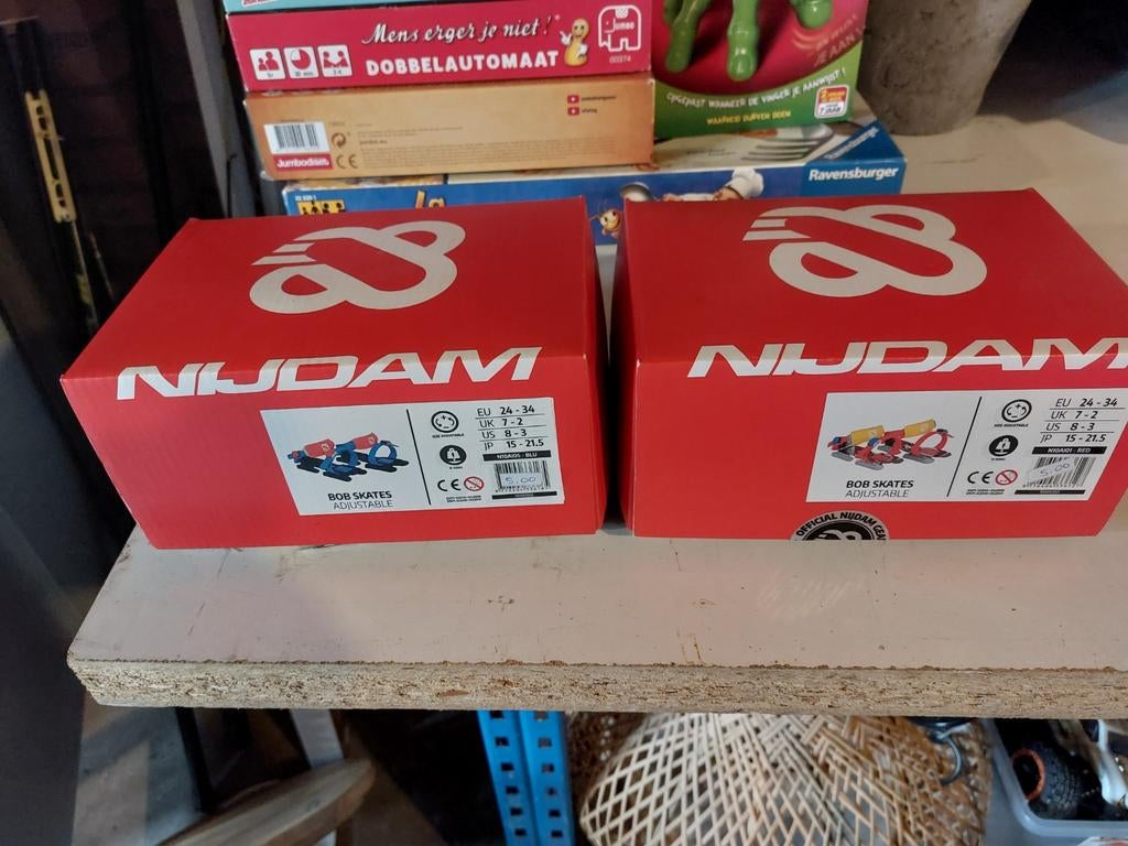 Nijdam Bob Skates Verstelbaar - Maat 24-34, Ophalen, Verstelbaar, Nieuw, Kinderen