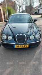 Jaguar S-Type 2.5 V6 Sport AUT 2004 Zwart, Auto's, Jaguar, Automaat, Achterwielaandrijving, Zwart, 2497 cc