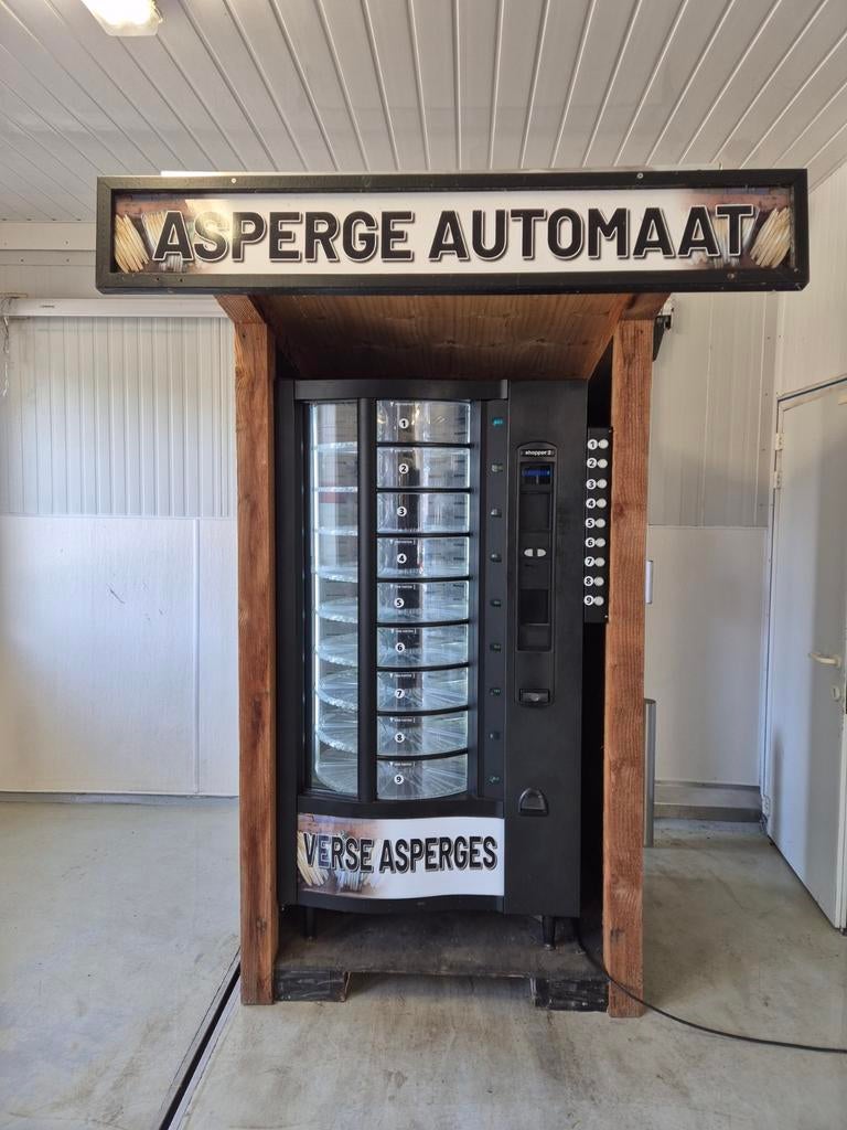 Versautomaat Crane asperge aardbei automaat, Ophalen, Gebruikt