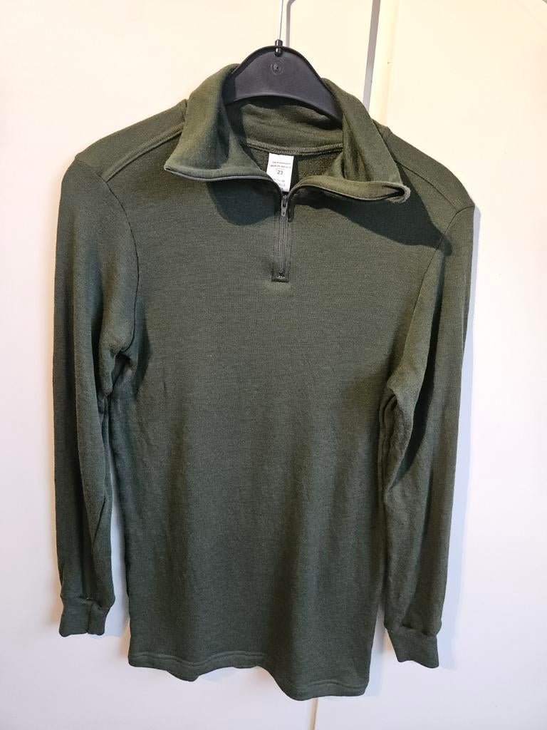 Defensie thick wool shirt, Ophalen of Verzenden, Landmacht, Nederland, Kleding of Schoenen