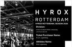 **HYROX Rotterdam Mixed Double Tickets 15/04/26**, Tickets en Kaartjes, Evenementen en Festivals, Twee personen