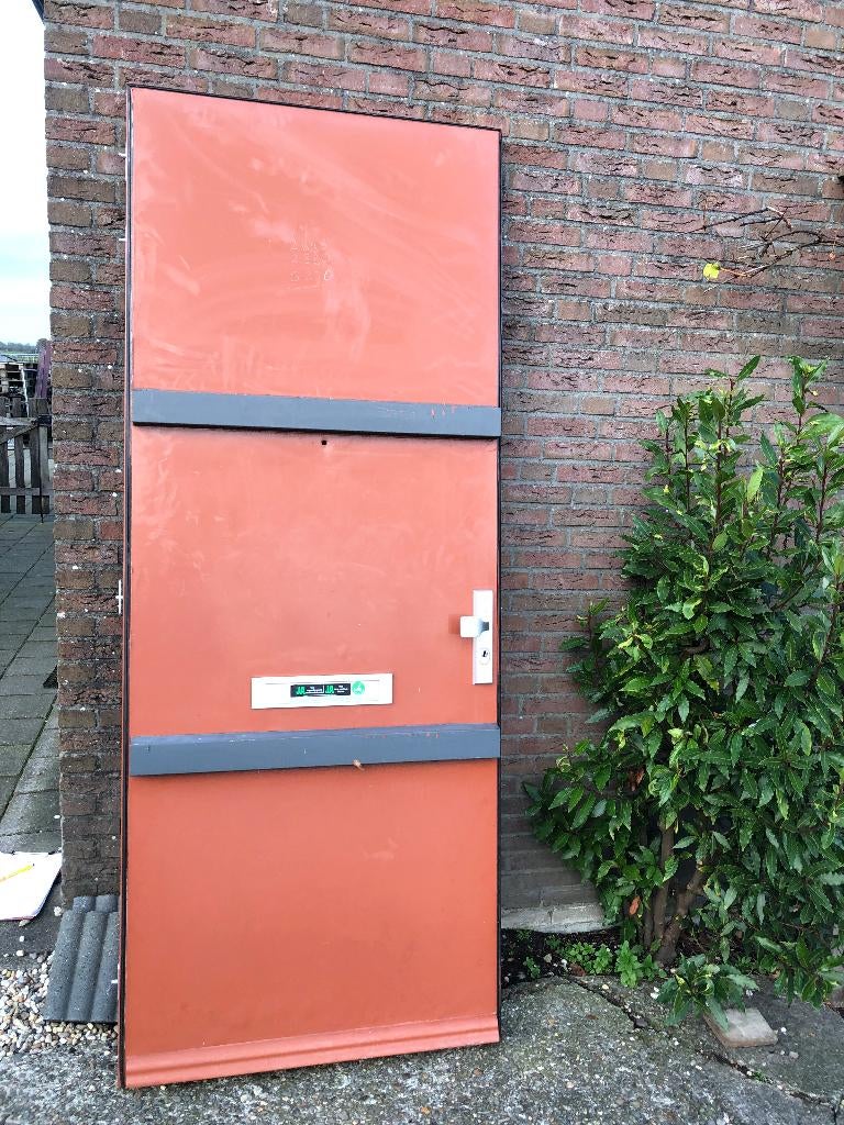 |massieve voordeur| massieve buitendeur| 232,5 X 92,5|, Gebruikt, 80 tot 100 cm, 215 cm of meer, Ophalen of Verzenden