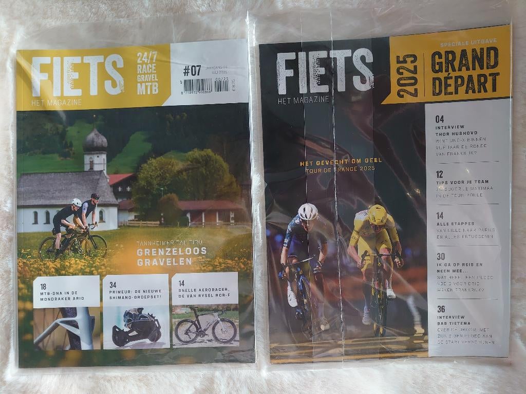 Fiets 24/7 race + Fiets Grand Depart 2025, Verzenden, Nieuw, Lopen en Fietsen