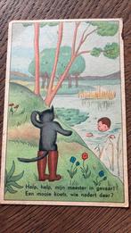 De gelaarsde kat. Help,help mijn meester is in gevaar!, Verzamelen, Ophalen of Verzenden, 1920 tot 1940, Gelopen, Overige thema's