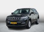 Jeep Compass 1.5T e-Hybrid Longitude | Clima | Cruise | Came, Auto's, Jeep, Gebruikt, 4 cilinders, Zwart, Bedrijf