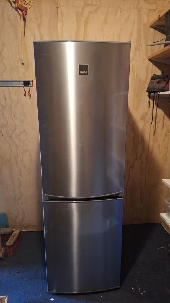 Zanussi Koel Vries Combinatie, Ophalen, Gebruikt, 200 liter of meer, Met aparte vriezer