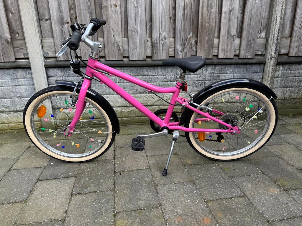Fiets 20 inch, Fietsen en Brommers, Fietsen | Meisjes, Ophalen of Verzenden, Zo goed als nieuw, 20 inch, Versnellingen