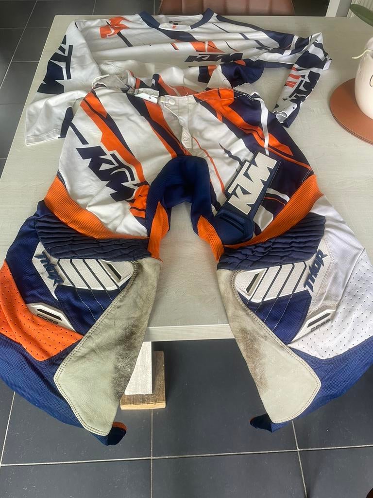 Thor set mx kleding, Ophalen, Tweedehands, Motorcrosskleding