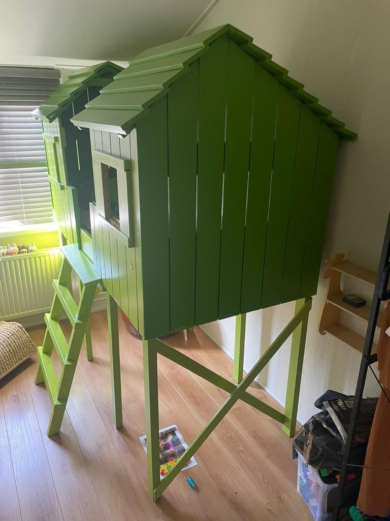 Boomhutbed TEAB, Ophalen of Verzenden, Gebruikt, Hoogslaper
