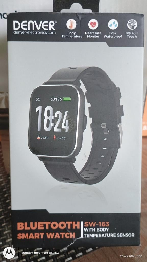 Smartwatch, Sport en Fitness, Hartslagmeters, Ophalen of Verzenden, Nieuw, Overige merken