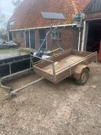 Degelijke Aanhanger - Ideaal voor Tuin en Klus, Ophalen of Verzenden, Gebruikt