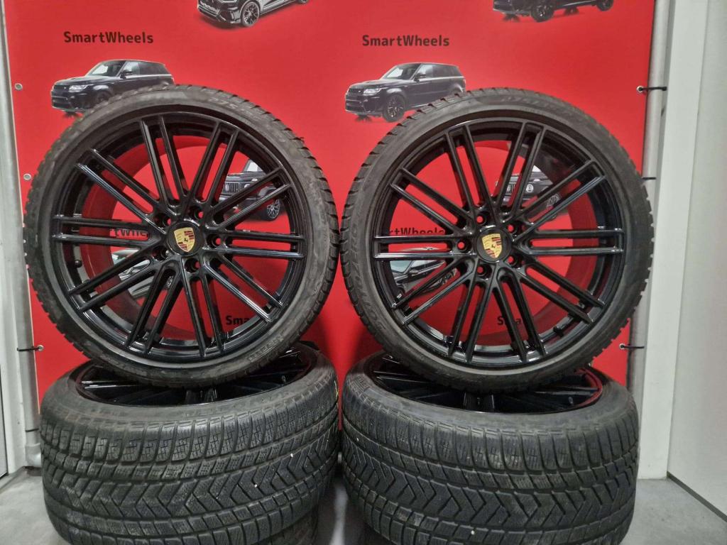21 inch PORSCHE CAYENNE PANAMERA GTS TURBO VELGEN BANDEN, Niet ingevuld, 275 mm, Banden en Velgen, Niet ingevuld