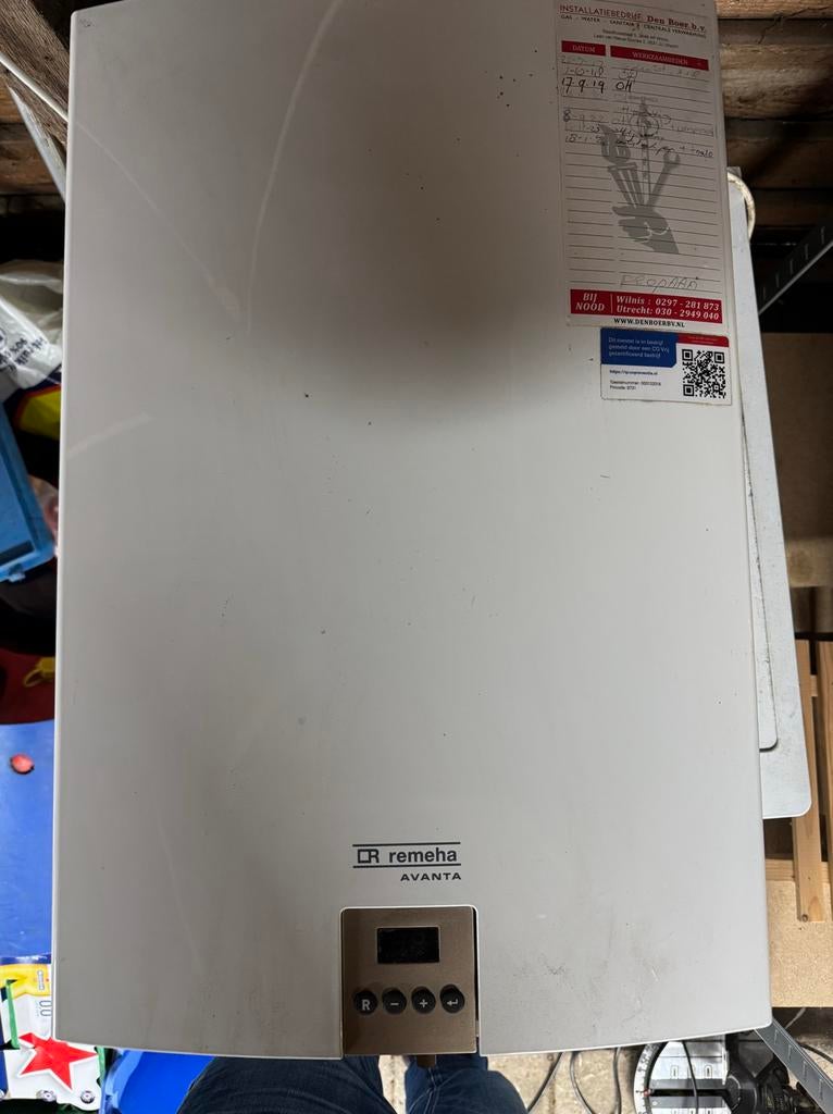 Cv ketel Remeha Avanta 35c, Gebruikt, Cv-ketel of Combi-ketel, Ophalen of Verzenden, 60 tot 150 cm