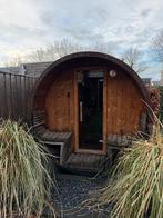 Welvaere Tønsauna – HUUM elektrische kachel 4 personen, Ophalen, Gebruikt, Fins of Traditioneel, Complete sauna