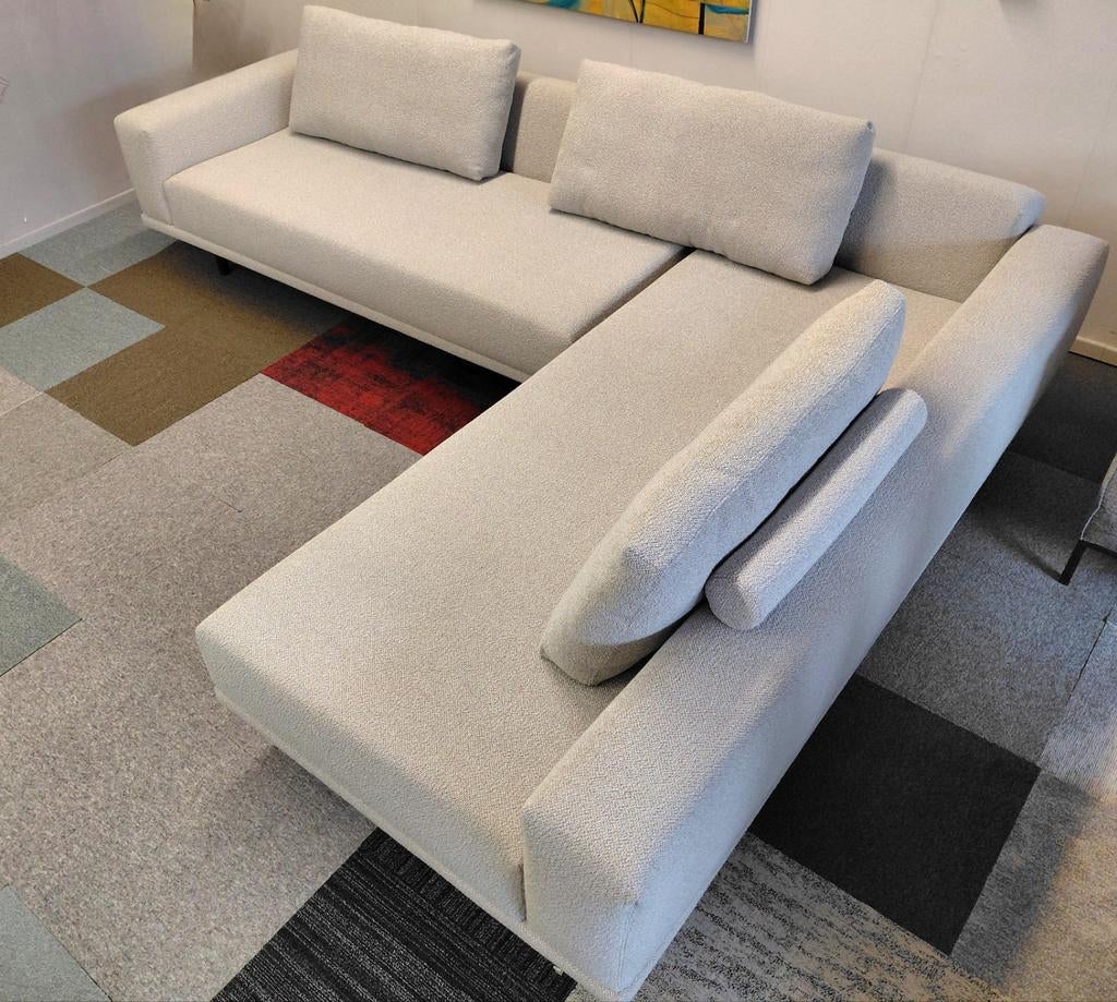 Design on Stock Cascade hoekbank | Refurbished | Bouclé, Modern design refurbished, Info@andriesign.nl, Hoekbank, Ophalen of Verzenden