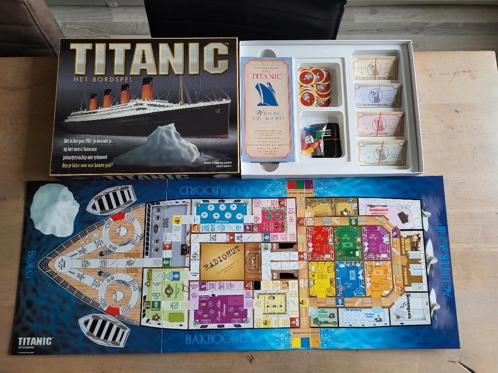 Spel Titanic, Hobby en Vrije tijd, Gezelschapsspellen | Bordspellen, Zo goed als nieuw, Een of twee spelers, Drie of vier spelers