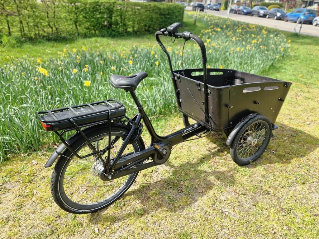 Elektrische bakfiets: te ruil of te koop, Fietsen en Brommers, Fietsen | Bakfietsen, Ophalen of Verzenden, Zo goed als nieuw, 4 kinderen of meer