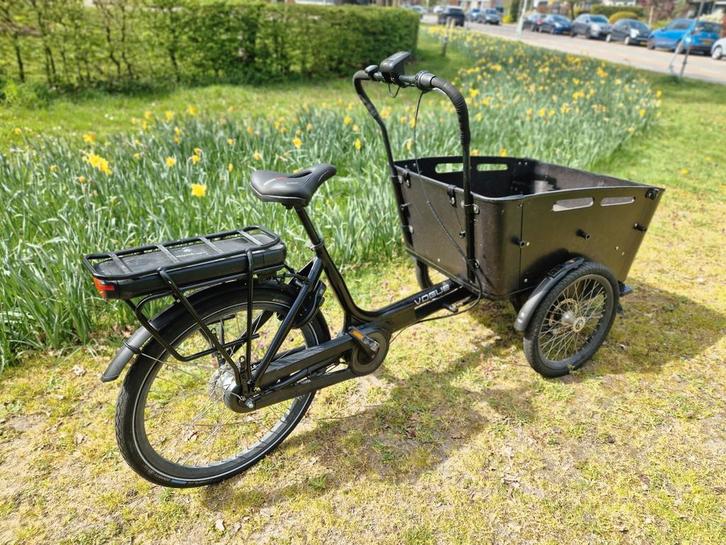 Elektrische bakfiets: te ruil of te koop, Fietsen en Brommers, Fietsen | Bakfietsen, Zo goed als nieuw, 4 kinderen of meer, Elektrisch