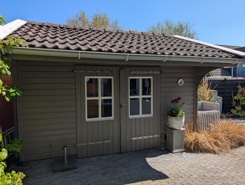 Gratis af te halen schuur, 3x4 meter, zelf demonteren, Tuin en Terras, Tuinhuizen, Ophalen of Verzenden