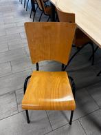 Partij van 115 stoelen en 17 tafels, Gebruikt, Overige kleuren, Ophalen of Verzenden, Vijf, Zes of meer stoelen