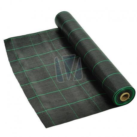 Antiworteldoek, gronddoek bijna 15m2, Ophalen, Gebruikt, Zwart
