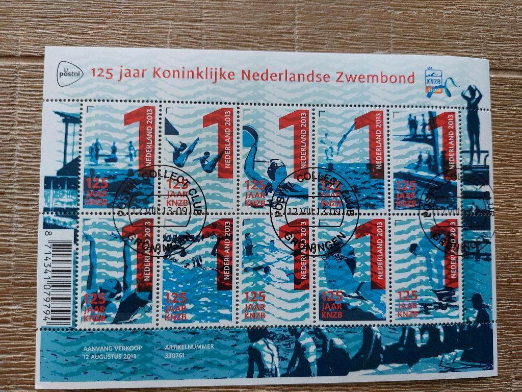 NEDERLAND - blok /vel 3079/3088 gestempeld, Postzegels en Munten, Postzegels | Nederland, Verzenden, Na 1940, Gestempeld