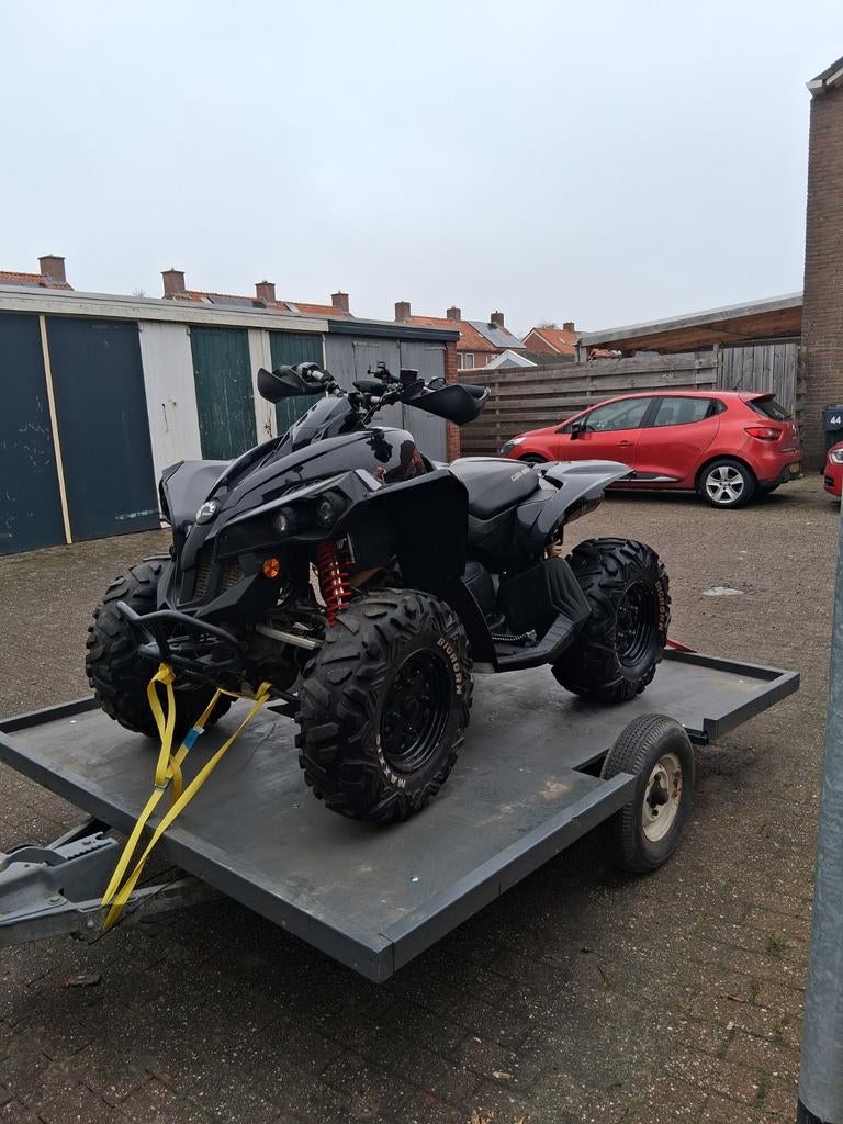 Motor aanhanger, quad aanhanger, kart aanhanger 750kg, Auto diversen, Ophalen
