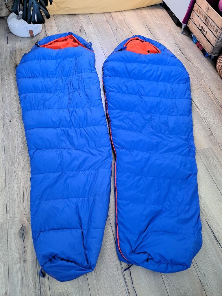 2x Mummy slaapzakken Ayacucho Ignition hybrid 1200, Caravans en Kamperen, Slaapzakken, Ophalen of Verzenden, Gebruikt