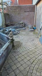 Verschillende tegels en getrommelde stenen en blokken, Ophalen of Verzenden