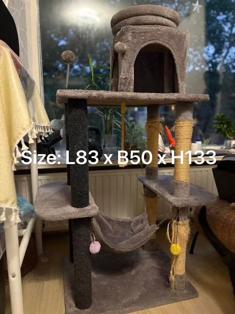 krabpaal cat tree, Ophalen, Gebruikt