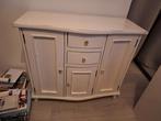 Vintage kastje wit 2 lades en 3 deurtjes, Ophalen of Verzenden, Gebruikt, 25 tot 50 cm, 50 tot 100 cm