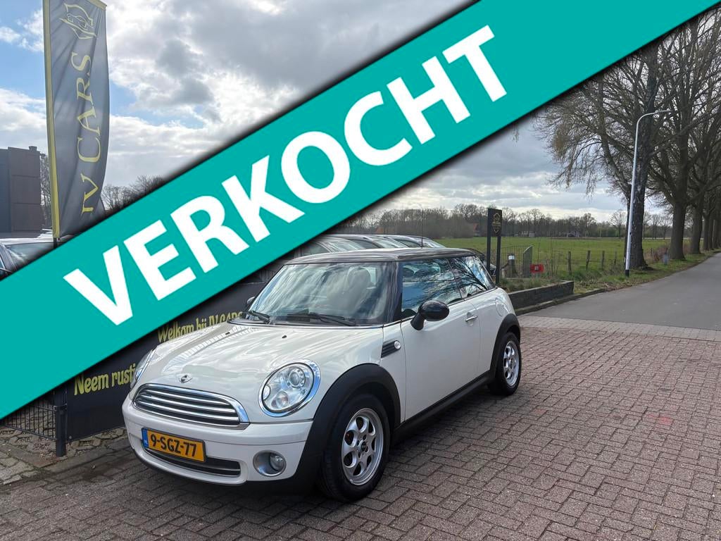 Mini Mini 1.6 Cooper Chili ,AIRCO,PANORAMADAK,MULTIMEDIA,ELE, Voorwielaandrijving, Gebruikt, 750 kg, 4 cilinders