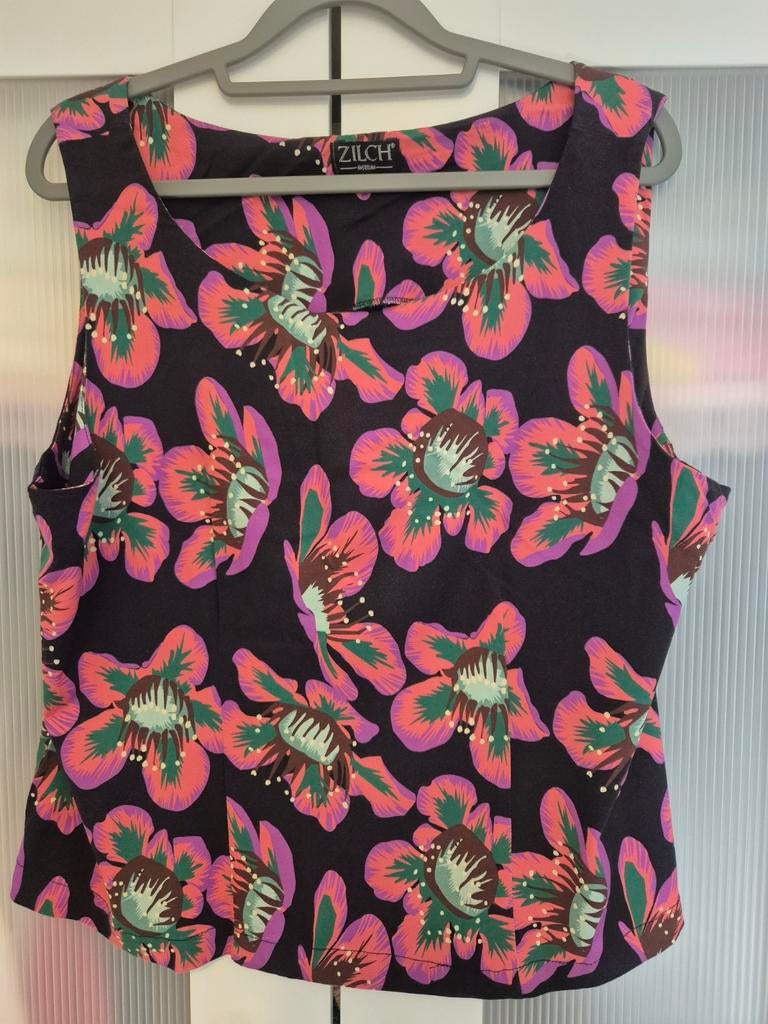 Top van Zilch, Ophalen of Verzenden, Zo goed als nieuw, Maat 46/48 (XL) of groter, Zwart