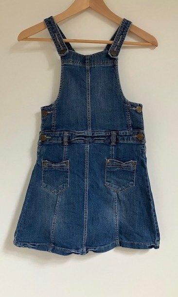 Leuke spijkerjurk Next (Engeland) maat 140, Kinderen en Baby's, Kinderkleding | Maat 140, Meisje, Ophalen of Verzenden, Zo goed als nieuw