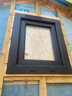 Kunststof draaikiep raam, 50x60cm, buitenzijde antraciet, Ophalen, Gevelraam of Ruit, Minder dan 80 cm, Minder dan 80 cm