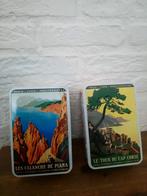 Koekblikken Paris Lyon Middellandse zee, Verzamelen, Blikken, Ophalen of Verzenden, Gebruikt, Overige