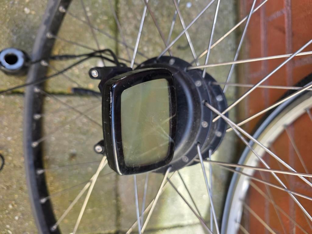 Pointer step in display met linker bediening gashendel, Ophalen of Verzenden, Gebruikt
