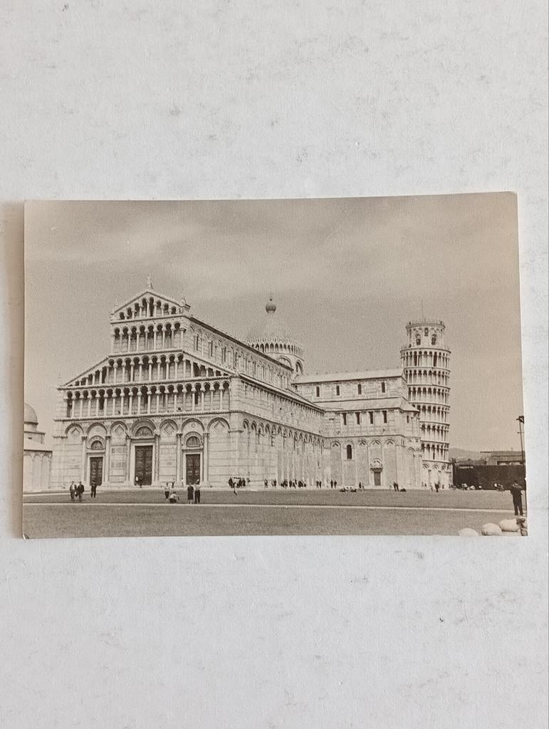 Kathedraal en Toren van Pisa jaren 50-60, Verzamelen, Ophalen of Verzenden, 1940 tot 1960, Gebruikt, Overige onderwerpen