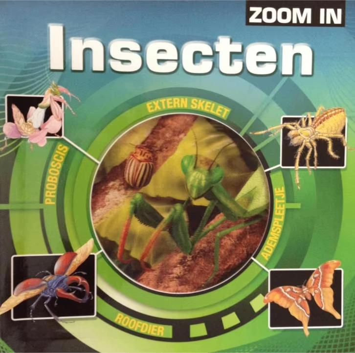 Zoom in: INSECTEN, Boeken, Natuur, Ophalen of Verzenden, Zo goed als nieuw, Natuur algemeen