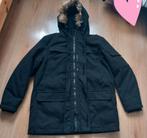 Nette zwarte H&M warmgevoerde parka herenjas maat XL., Zwart, Maat 56/58 (XL), Ophalen of Verzenden, H&M