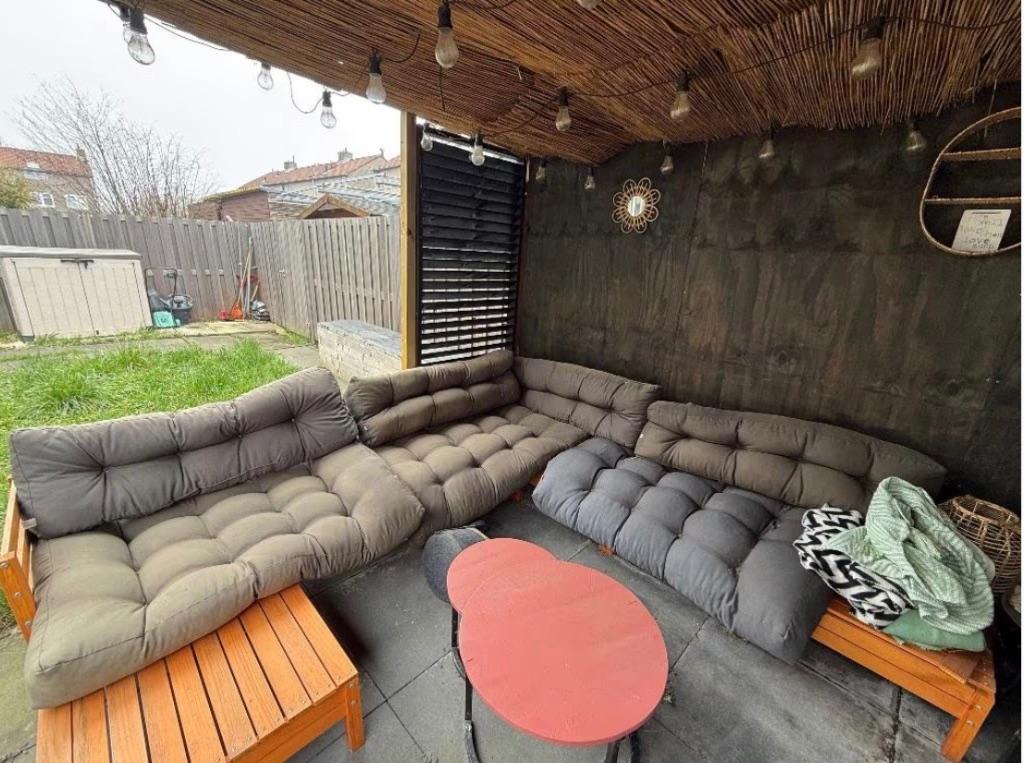 Palletkussens, Ophalen, Zo goed als nieuw