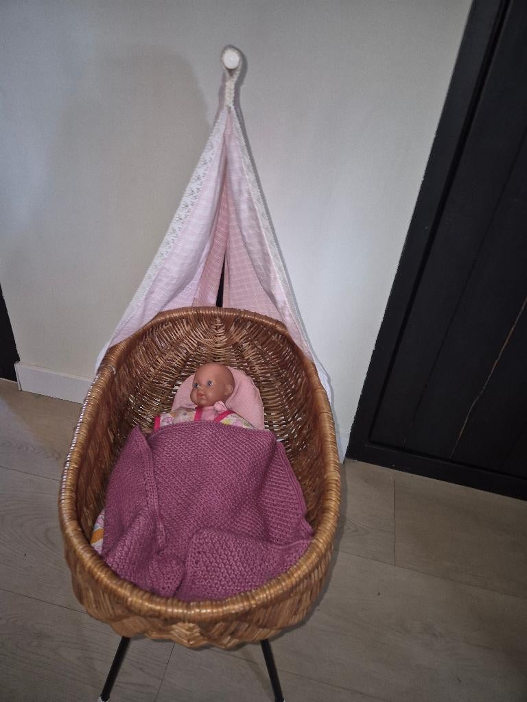 poppenwieg/draagtas/badje/poppen, Kinderen en Baby's, Speelgoed | Poppen, Ophalen, Gebruikt, Babypop