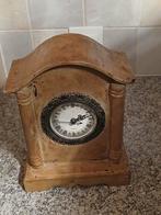 Tafelklok op batterij, Ophalen