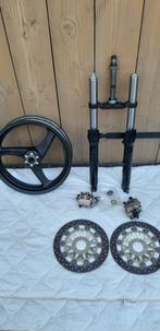 Vfr voorvork, remklauwen, remschijven, voorwiel, Motoren, Onderdelen | Honda, Ophalen of Verzenden