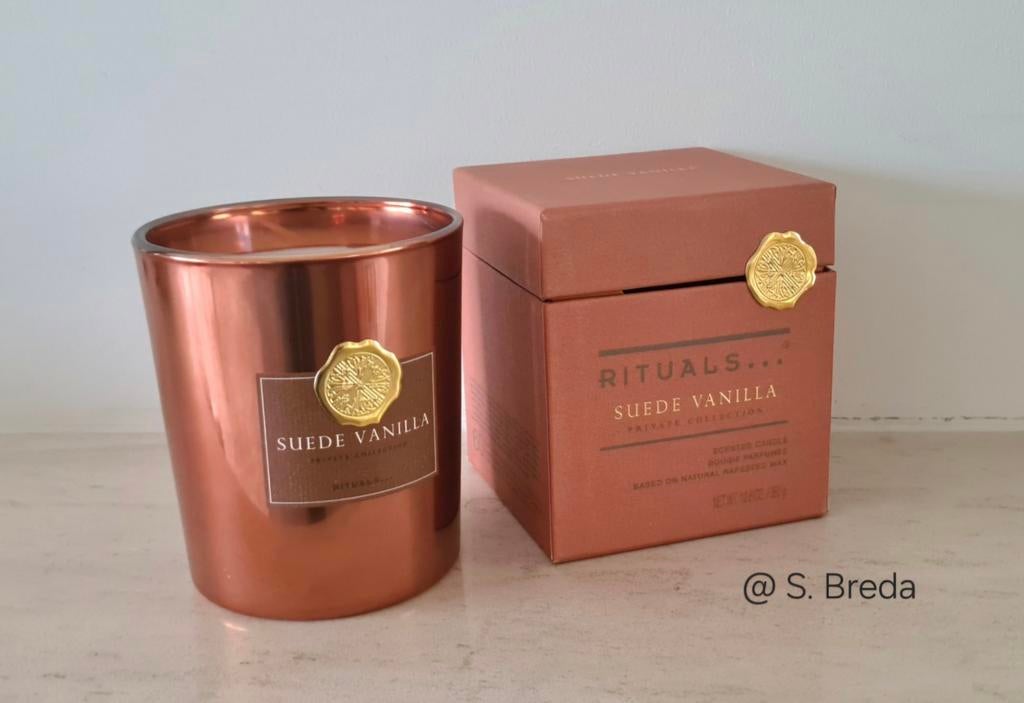 Rituals | Suède Vanilla | Geurkaars 360 gram kaars, Huis en Inrichting, Woonaccessoires | Kandelaars en Kaarsen, Nieuw, Ophalen of Verzenden