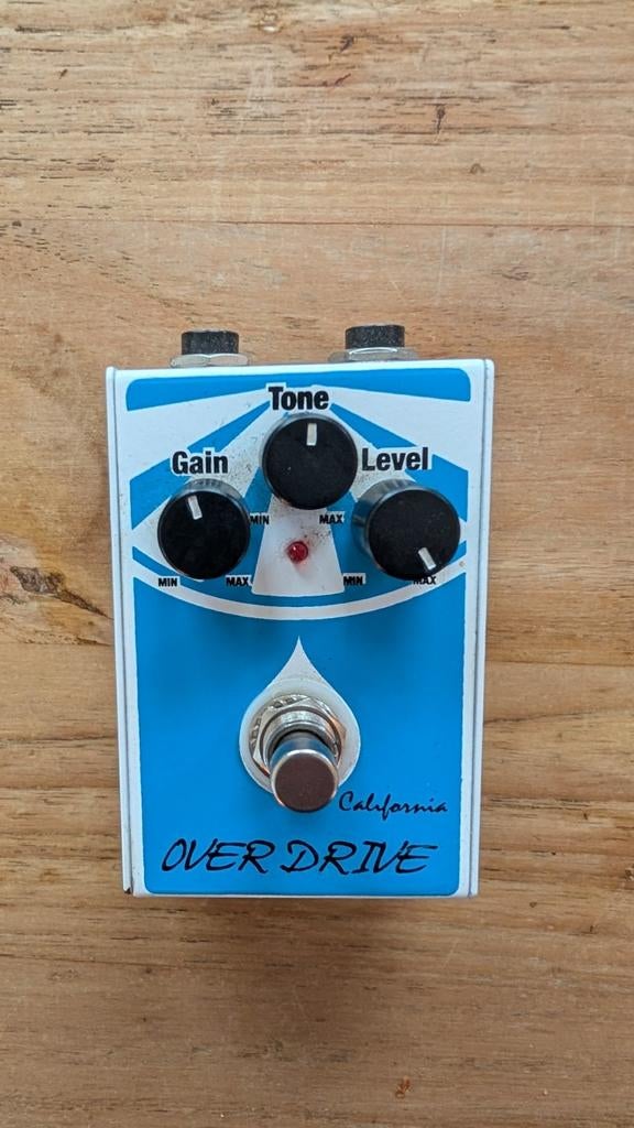 Overdrive Gitaar Pedaal - California Overdrive, Muziek en Instrumenten, Ophalen of Verzenden, Gebruikt, Distortion, Overdrive of Fuzz