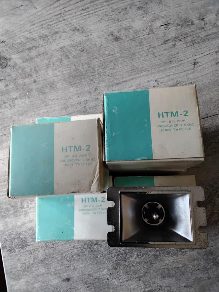 Tweeters HTM-2, Audio, Tv en Foto, Luidsprekers, Ophalen of Verzenden, Minder dan 60 watt, Overige typen, Overige merken