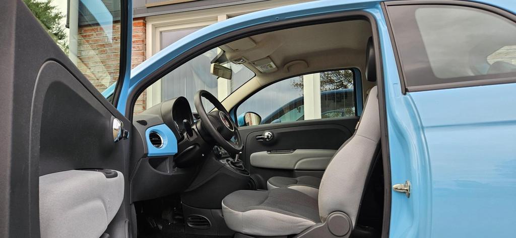 Fiat 500 1.0 TwinAir Pop Airco! NAP! Leuke/Nette Áuto!, Auto's, Voorwielaandrijving, Electronic Stability Program (ESP), Gebruikt